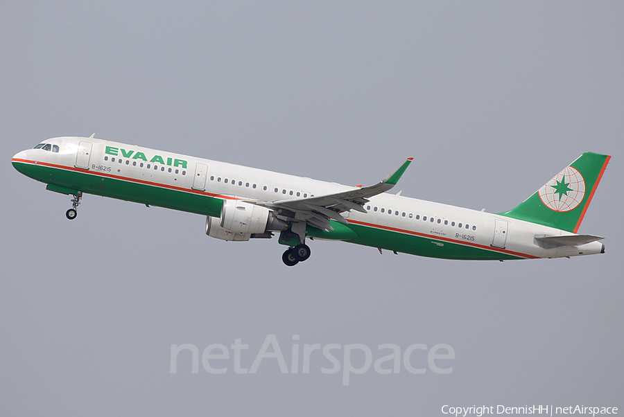 EVA Air Airbus A321-211 (B-16215) | Photo 337052