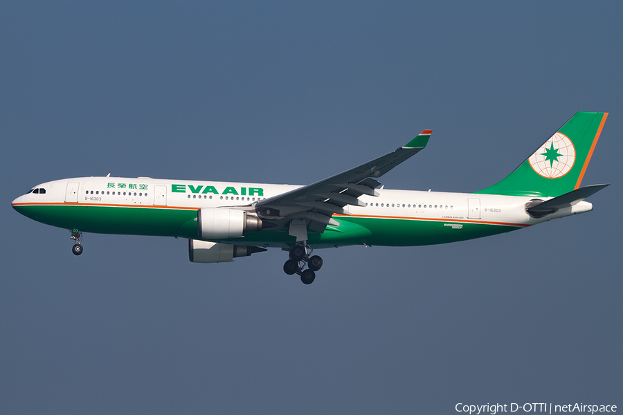 EVA Air Airbus A330-203 (B-16303) | Photo 397186