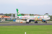 EVA Air Airbus A330-302 (B-16332) at  Denpasar/Bali - Ngurah Rai International, Indonesia