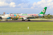 EVA Air Airbus A330-302 (B-16332) at  Denpasar/Bali - Ngurah Rai International, Indonesia