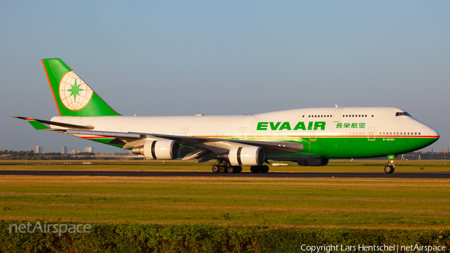 EVA Air Boeing 747-45E (B-16405) | Photo 425509