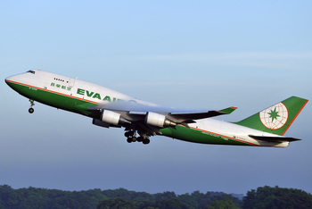 EVA Air Cargo Boeing 747-45E(BDSF) (B-16406) at  Singapore - Changi, Singapore