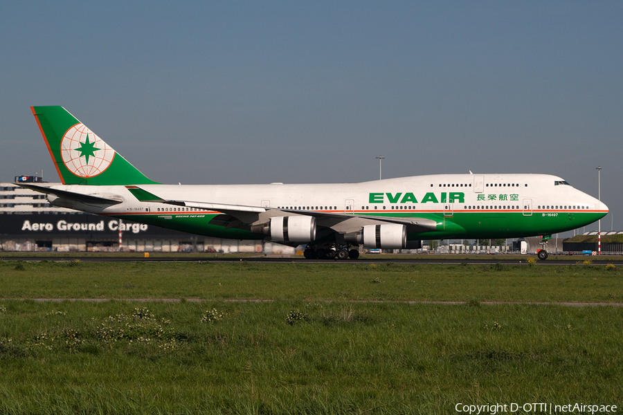 EVA Air Boeing 747-45E(M) (B-16407) | Photo 199447