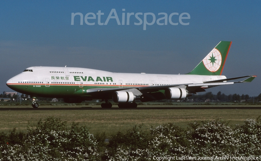 EVA Air Boeing 747-45E (B-16408) | Photo 410623