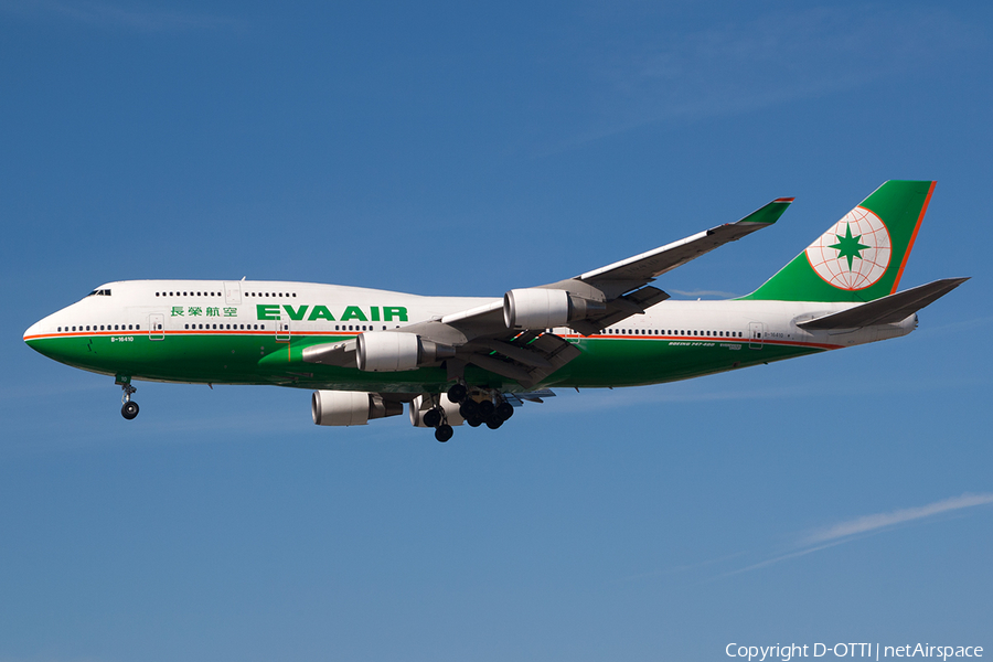 EVA Air Boeing 747-45E (B-16410) | Photo 184168