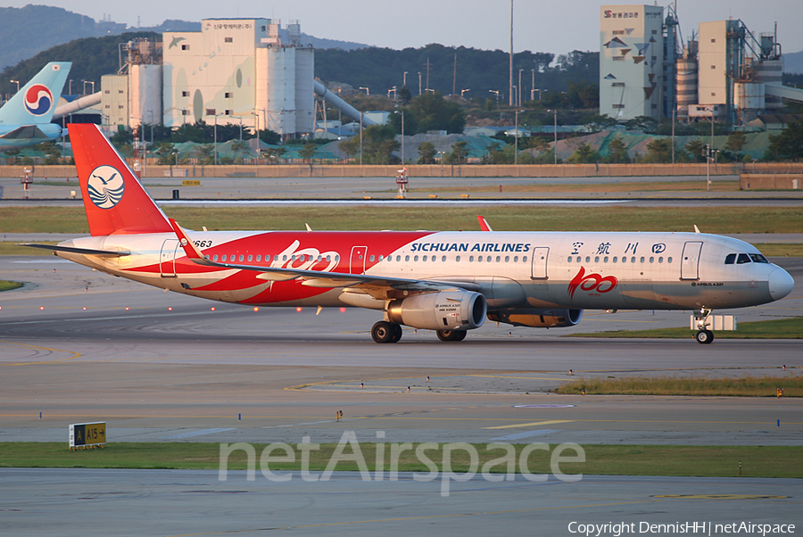 Sichuan Airlines Airbus A321-231 (B-1663) | Photo 348987