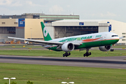 EVA Air Boeing 777-35E(ER) (B-16702) at  London - Heathrow, United Kingdom