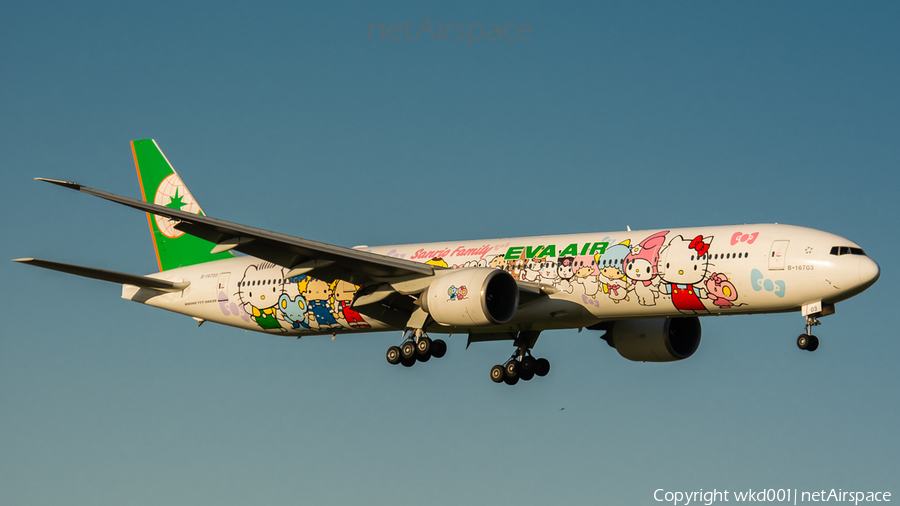 EVA Air Boeing 777-35E(ER) (B-16703) | Photo 121384