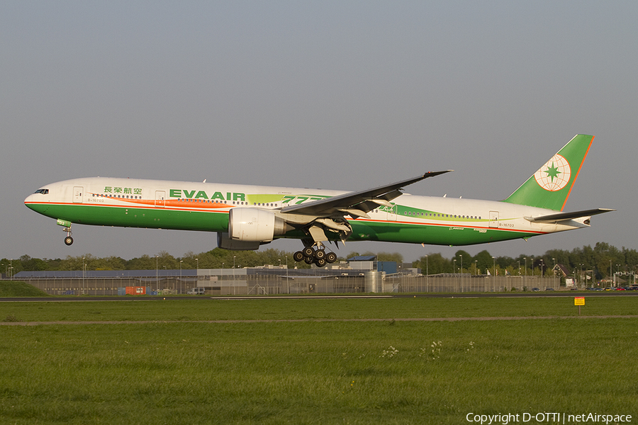 EVA Air Boeing 777-35E(ER) (B-16703) | Photo 357416