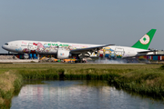 EVA Air Boeing 777-35E(ER) (B-16703) at  Amsterdam - Schiphol, Netherlands