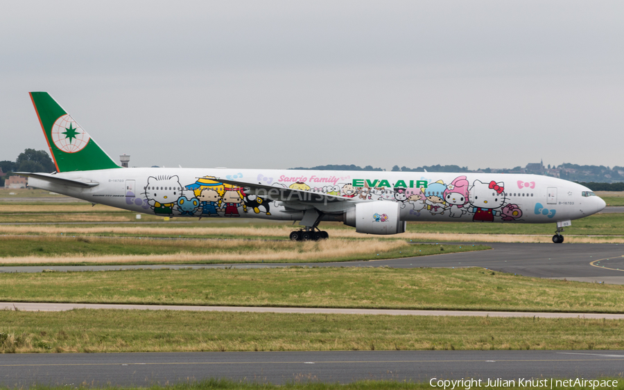 EVA Air Boeing 777-35E(ER) (B-16703) | Photo 116026
