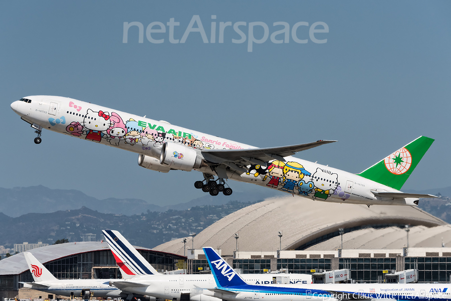 EVA Air Boeing 777-35E(ER) (B-16703) | Photo 354703