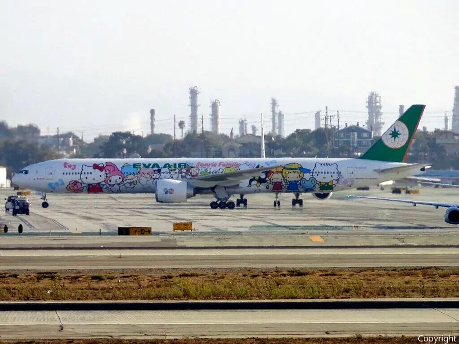 EVA Air Boeing 777-35E(ER) (B-16703) | Photo 58349