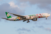 EVA Air Boeing 777-35E(ER) (B-16703) at  London - Heathrow, United Kingdom