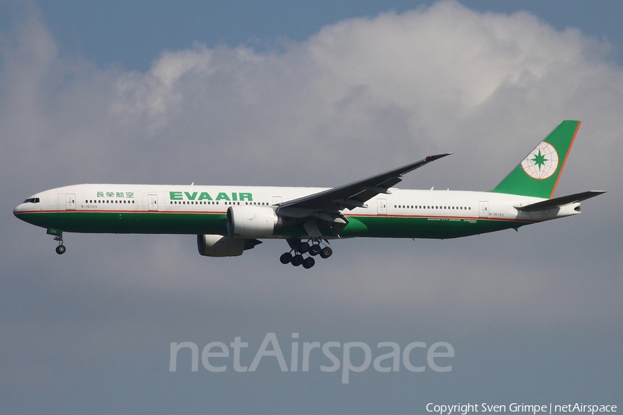 EVA Air Boeing 777-35E(ER) (B-16705) | Photo 14716