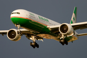 EVA Air Boeing 777-35E(ER) (B-16707) at  London - Heathrow, United Kingdom