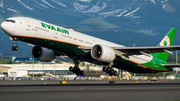 EVA Air Boeing 777-35E(ER) (B-16708) at  Anchorage - Ted Stevens International, United States