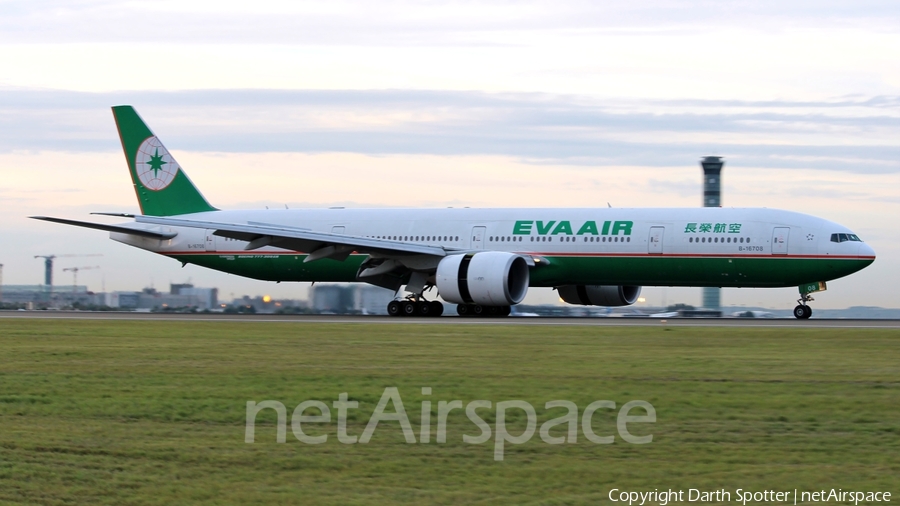 EVA Air Boeing 777-35E(ER) (B-16708) | Photo 220297