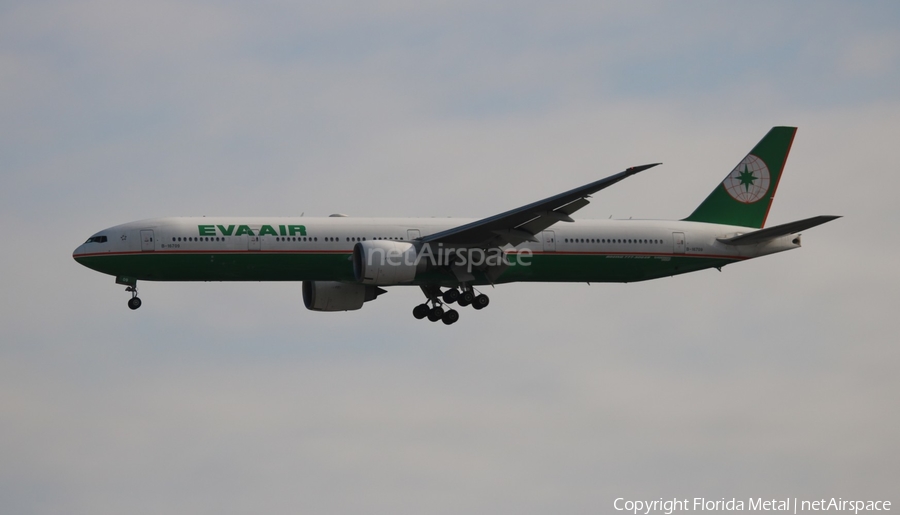EVA Air Boeing 777-35E(ER) (B-16709) | Photo 435259