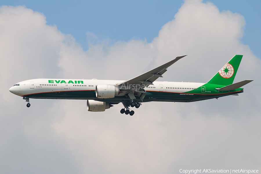 EVA Air Boeing 777-35E(ER) (B-16710) | Photo 231898