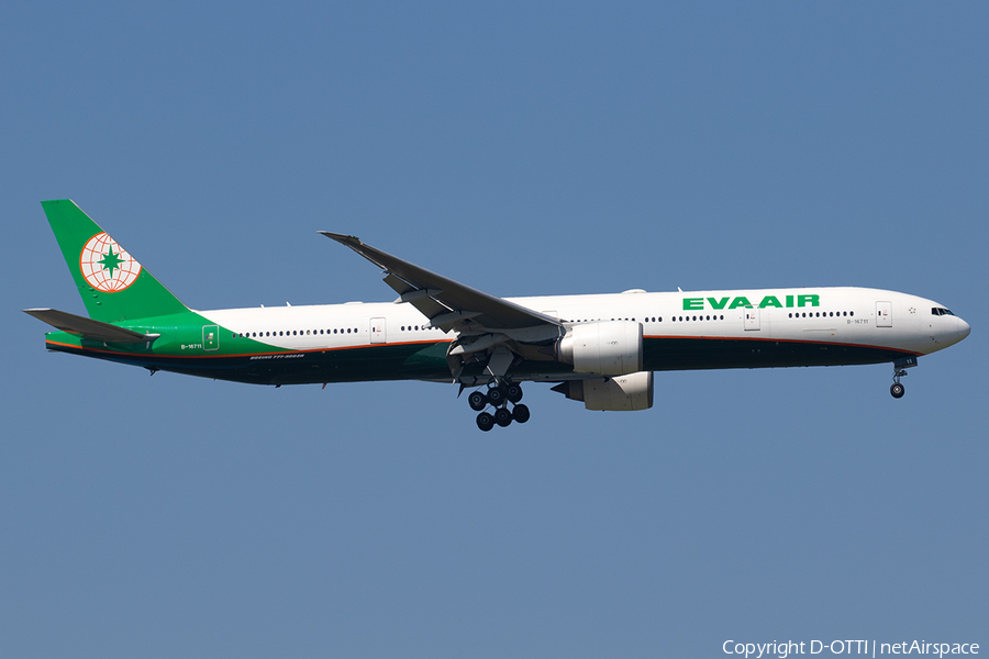 EVA Air Boeing 777-35E(ER) (B-16711) | Photo 284939