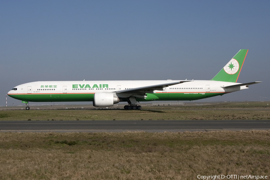 EVA Air Boeing 777-35E(ER) (B-16711) | Photo 433779