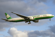 EVA Air Boeing 777-35E(ER) (B-16711) at  London - Heathrow, United Kingdom