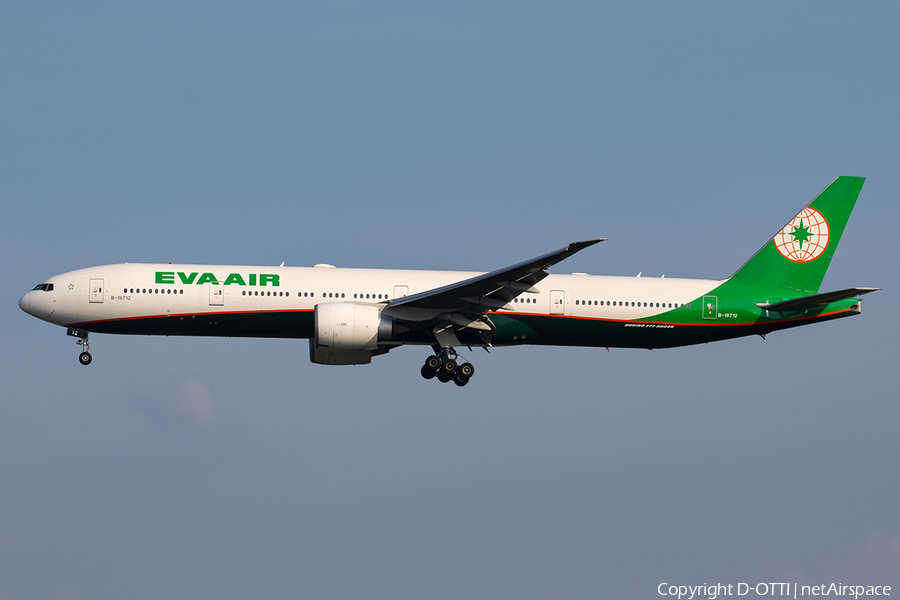 EVA Air Boeing 777-35E(ER) (B-16712) | Photo 287532