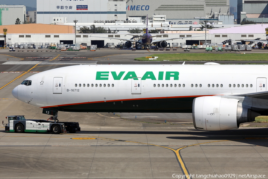 EVA Air Boeing 777-35E(ER) (B-16712) | Photo 517176