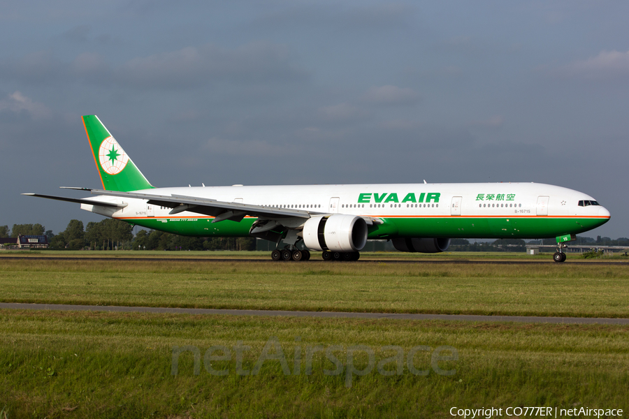 EVA Air Boeing 777-35E(ER) (B-16715) | Photo 52012