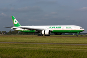 EVA Air Boeing 777-35E(ER) (B-16715) at  Amsterdam - Schiphol, Netherlands