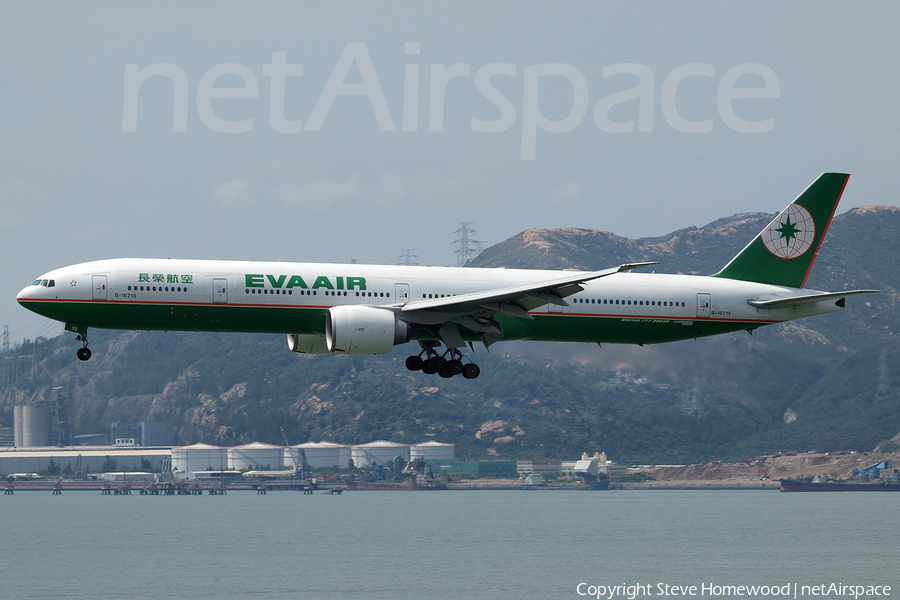 EVA Air Boeing 777-35E(ER) (B-16715) | Photo 51042