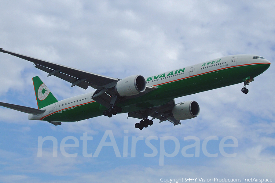 EVA Air Boeing 777-35E(ER) (B-16715) | Photo 10823