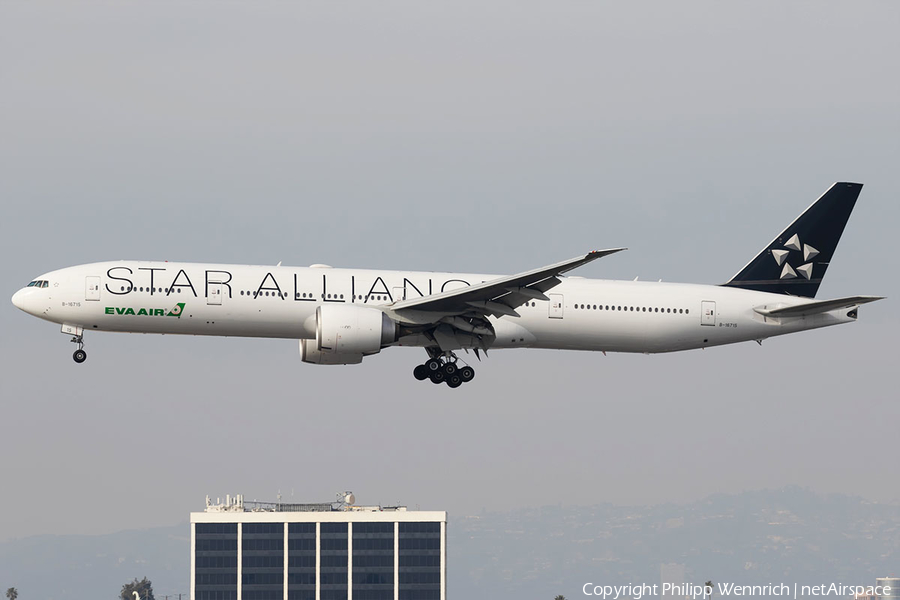 EVA Air Boeing 777-35E(ER) (B-16715) | Photo 309921