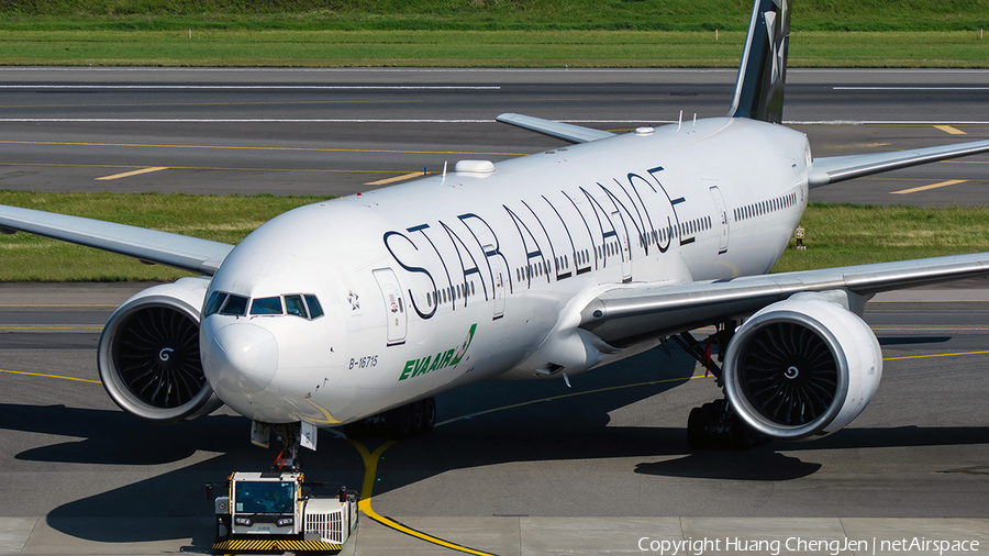 EVA Air Boeing 777-35E(ER) (B-16715) | Photo 678773