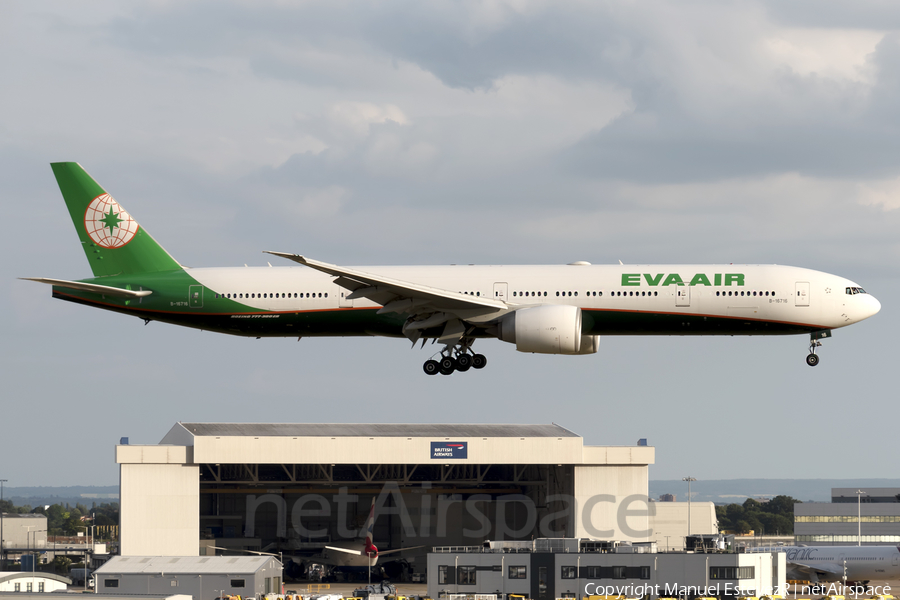 EVA Air Boeing 777-35E(ER) (B-16716) | Photo 379604