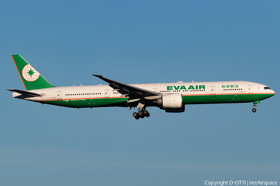 EVA Air Boeing 777-35E(ER) (B-16717) | Photo 177680