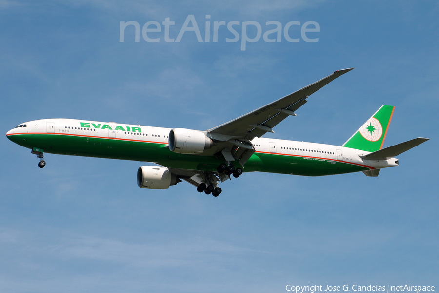 EVA Air Boeing 777-36N(ER) (B-16719) | Photo 172558