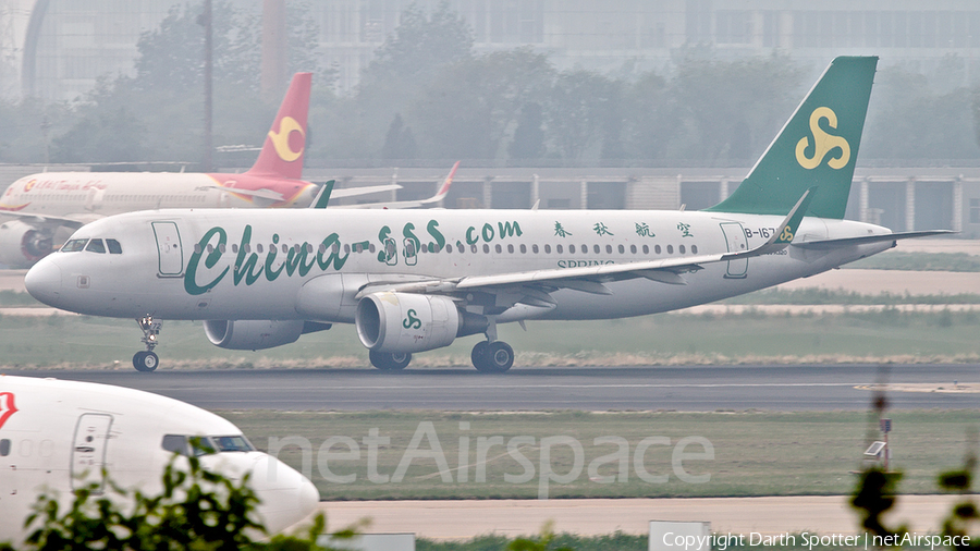 Spring Airlines Airbus A320-214 (B-1672) | Photo 252311