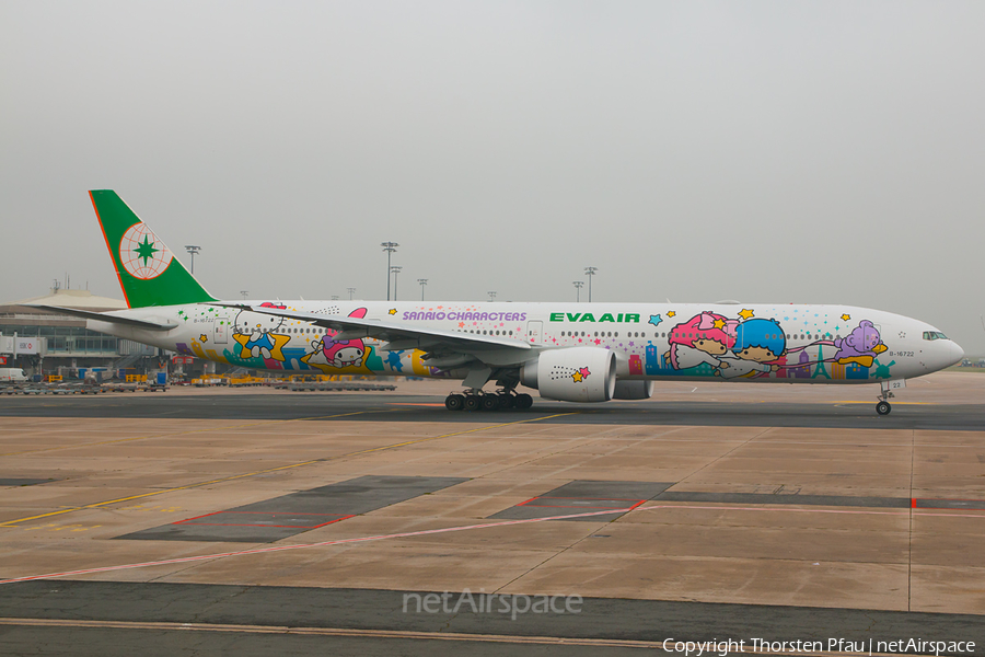 EVA Air Boeing 777-36N(ER) (B-16722) | Photo 88607