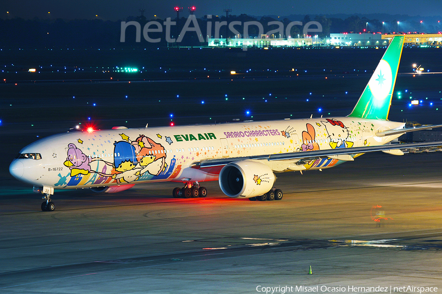 EVA Air Boeing 777-36N(ER) (B-16722) | Photo 133250