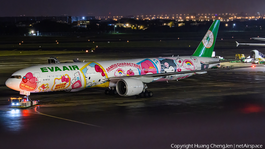 EVA Air Boeing 777-36N(ER) (B-16722) | Photo 659567