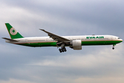 EVA Air Boeing 777-36N(ER) (B-16723) at  London - Heathrow, United Kingdom