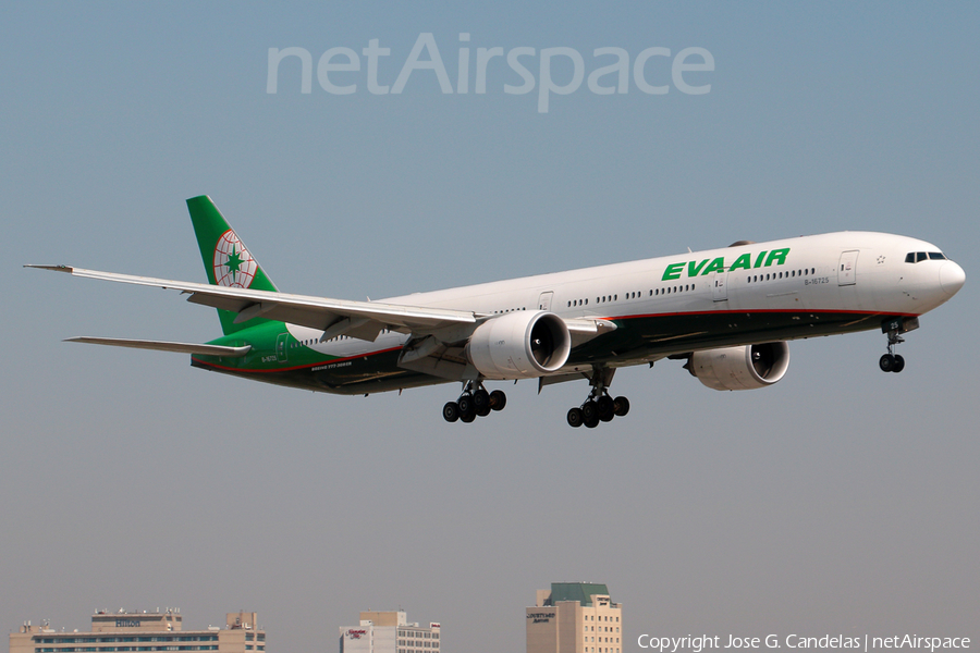 EVA Air Boeing 777-35E(ER) (B-16725) | Photo 238116
