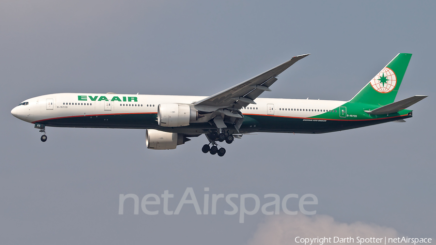 EVA Air Boeing 777-36N(ER) (B-16728) | Photo 318467