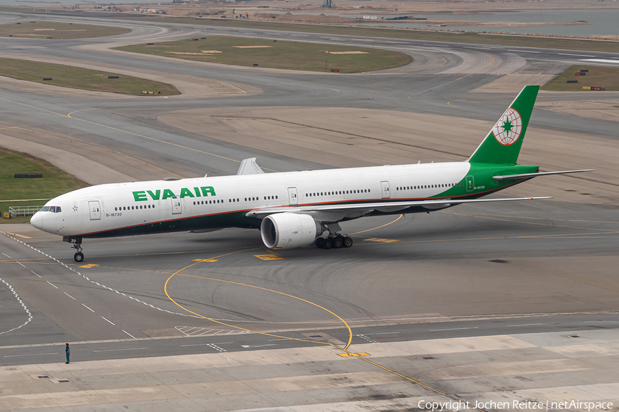 EVA Air Boeing 777-36N(ER) (B-16730) | Photo 378029
