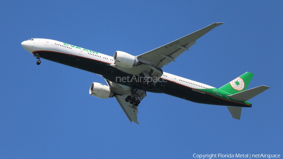 EVA Air Boeing 777-36N(ER) (B-16730) | Photo 553420