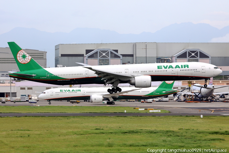 EVA Air Boeing 777-36N(ER) (B-16730) | Photo 516926