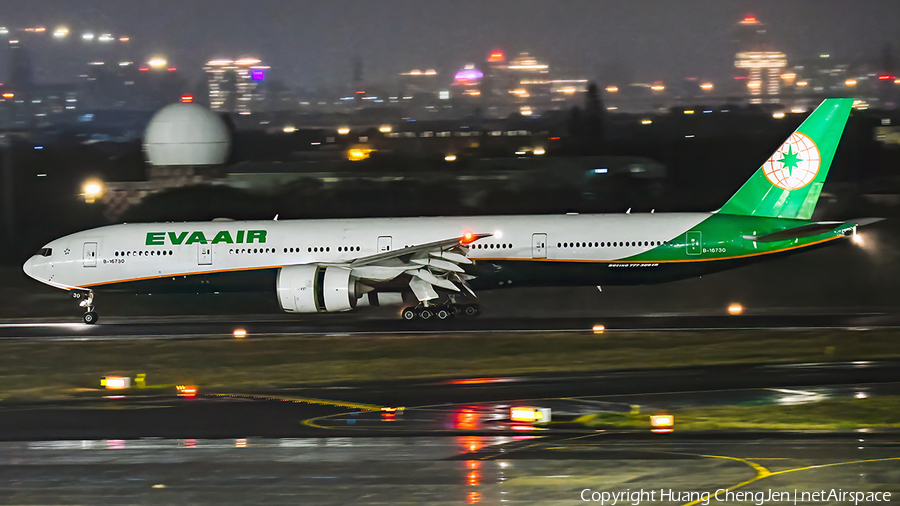 EVA Air Boeing 777-36N(ER) (B-16730) | Photo 659569