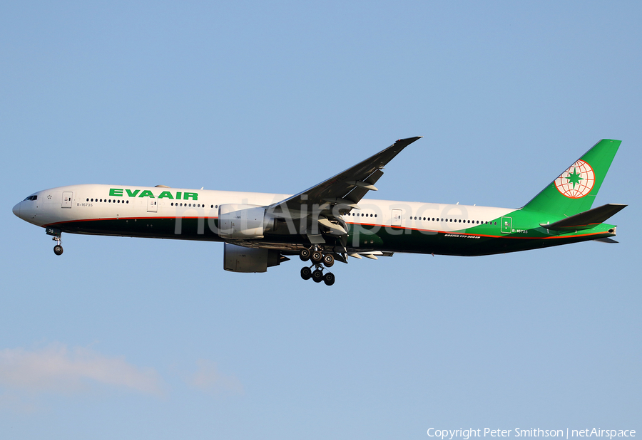 EVA Air Boeing 777-3AL(ER) (B-16735) | Photo 335205